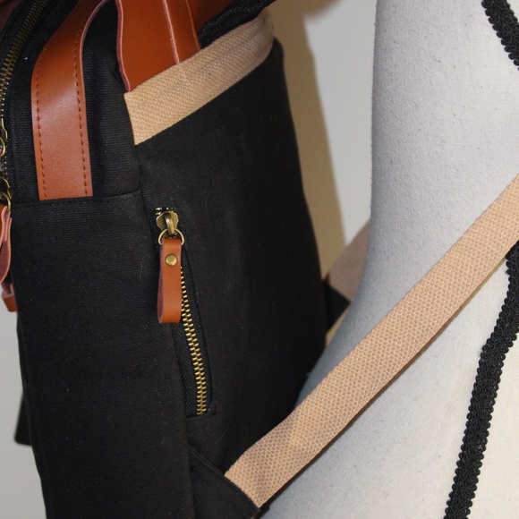 Primeware INC, 3 bottle leather wine tote Backpack main image 5